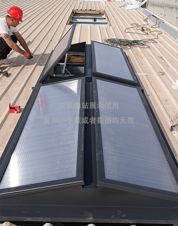 兰州王老吉生产车间榆中排烟天窗