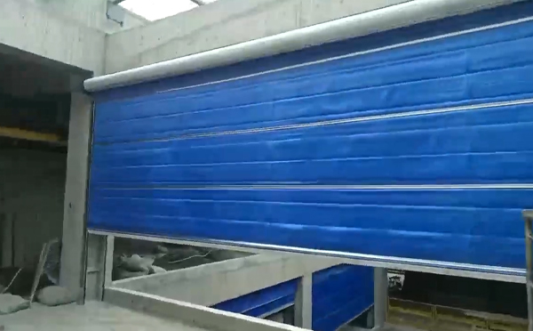 大型物流园区完成榆中防火门整体安装工程